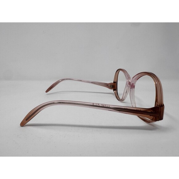 Vintage Lozza Yuma 53-18-140 Eyeglass Frames Pink Oversized Italy 1970s NOS main image 6